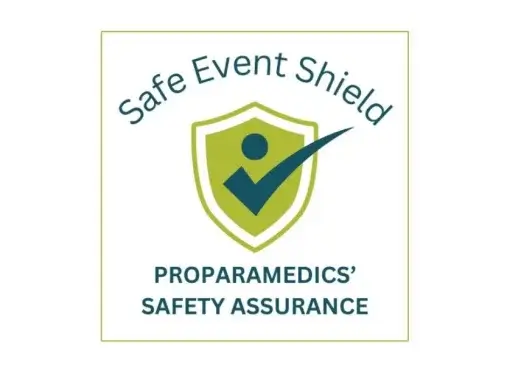 Safe Event Shield: Proparamedics’ Safer Events Pledge Safe Event Shield: Proparamedics’ Safer Events Pledge