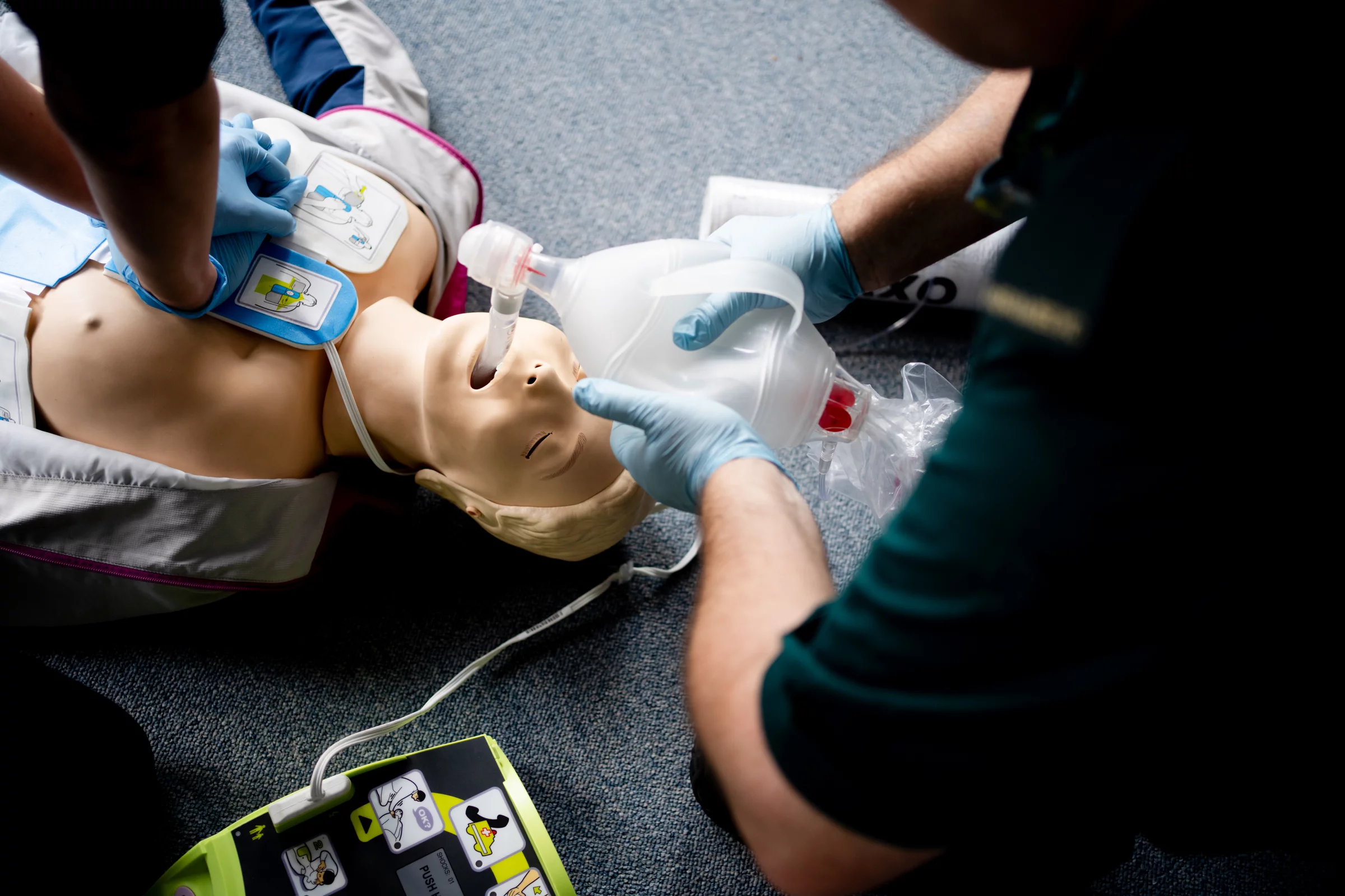 Basic Life Support and Safe Use of an AED