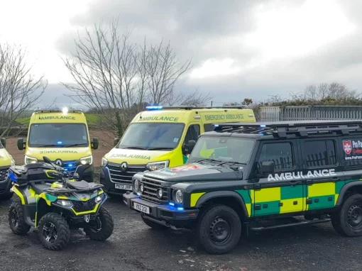 Proparamedics Unveils NI’s First Off-Road Recovery Ambulances